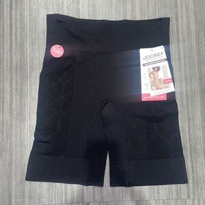 Jockey Mid Length Shapewear -Black